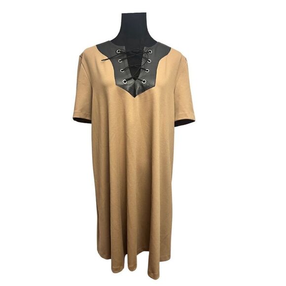 Reconnect Maternity Dress Nude - Picture 2 of 8